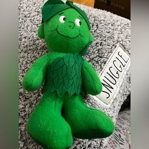 Vintage Plush Jolly Green Giant little sprout